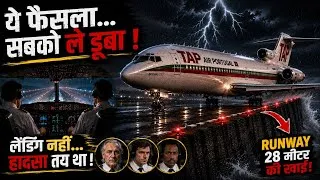 Thumbnail: 3rd Landing Attempt 😱 पायलट ने Divert क्यों नहीं किया?  | TAP Air Portugal Flight 425