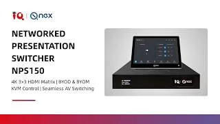 Thumbnail: Q-NEX NPS150 Networked Presentation Switcher | 4K BYOD & BYOM Meeting Room Control
