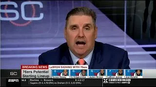 Thumbnail: Phily becomes the REAL MONSTERS in next season! - Windhorst on 76ers' lineup after acquiring LeBron.