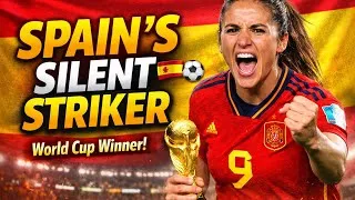 Thumbnail: Esther González: Spain’s Silent Striker | World Cup Champion 🇪🇸