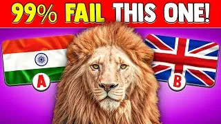 Thumbnail: 🐘 Guess the Country by Its Animal Symbol | Only 1% Can Get All 30 Right!