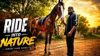 Thumbnail: 🐎 Iqwans Farm Vlogs | Horse Riding in Nature 🌿.HYD TO BANGALORE 🐎🚛
