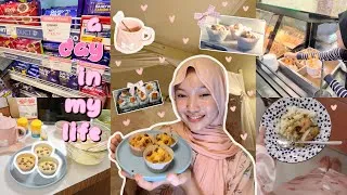 Thumbnail: A Day In My Life | studying, editing, shopping, and bake with me₊ᵎᵎ⋅🥐˚✮🪞˚༘ೀ👛