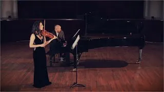 Thumbnail: Poulenc, Violin Sonata (2nd and 3rd mvts) | Irène Duval