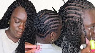 Thumbnail: How I Create Undetectable Human Hair Crochet Braids!!!! ❤️‍🔥