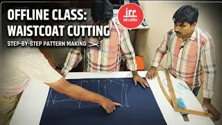 Thumbnail: Offline Class Waistcoat Cutting | Step-by-Step Waistcoat Cutting Tutorial | Tailoring Class