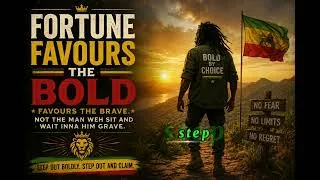 Thumbnail: Bob Marley - FORTUNE FAVOURS THE BOLD | Reggae Motivation | Roots Reggae | Ai generated