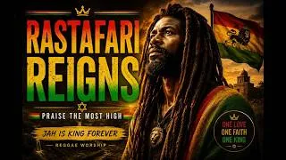 Thumbnail: Lucky Dube  - Jah Rastafari Reigns | an original roots reggae worship anthem | AI-generated