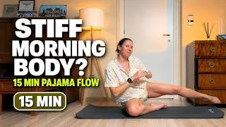 Thumbnail: Gentle Morning Stretch in Pajamas | Wake Up Your Body Slowly