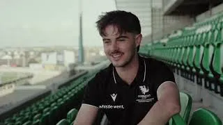 Thumbnail: Hear from Referees from the four provinces, from grassroots to elite rugby.
