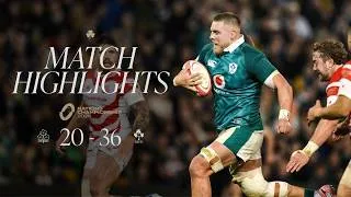 Thumbnail: Match Highlights: Jansen Stars On Debut In Hard-Fought Japan Win