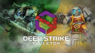 Thumbnail: Death Guard vs White Scars | Warhammer 40,000 Battle Report - Deep Strike Tabletop