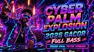 Thumbnail: CHROME SAHARA PULSE 🌵⚡ Afro Bass Revolution 2026 | Gacor Afro Bass Neon Festival Mix 🔥