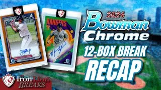 Thumbnail: INSANE PULLS! 🔥 2024 Bowman Chrome Baseball Full Case Break Recap | MONSTER Hits by Iron Lion Breaks