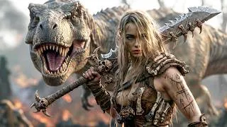 Thumbnail: Primal Age | Epic Barbarian Sword & Sorcery Dinosaur Battle | Prehistoric Fantasy | 4K