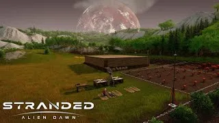 Thumbnail: Relax While I Build a New Colony | Stranded: Alien Dawn with Commentary Episode 1