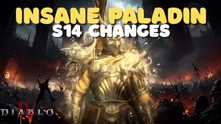 Thumbnail: These Paladin Changes Look INSANE For Season 14 on Diablo 4