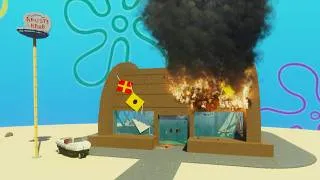 Thumbnail: Plankton Sets FIRE To Krusty Krab | Teardown