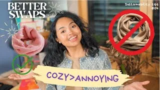Thumbnail: Stuff I bought to make my life better as a sustainability strategist: save money & time + get cosy 🧶