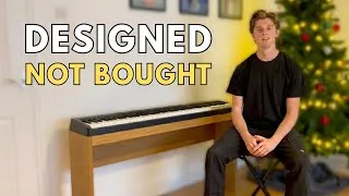 Thumbnail: Building a Custom Keyboard Stand | Woodworking Project