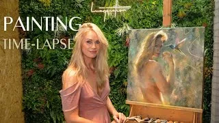 Thumbnail: Oil Painting Time Lapse | Art Demonstration "Self Portrait" | Artist - Isabel imagination