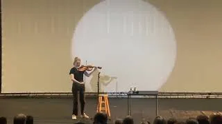 Thumbnail: Isabel Hagen plays Bach Suite No. 3 - Prelude