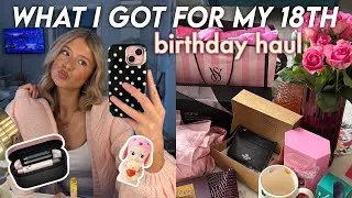 Thumbnail: WHAT I GOT FOR MY 18TH BIRTHDAY
