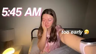 Thumbnail: 5:45am high school morning routine vlog!