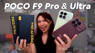 Thumbnail: POCO F9 Pro // POCO F9 Ultra FIRST LOOK + unboxing!