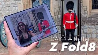 Thumbnail: Day 1 with the Samsung Z Fold8: CAMERA VLOG TEST!