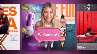 Thumbnail: How to Make Eye Catching Posters with AI (No Design Skills)