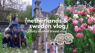 Thumbnail: SWEDEN & NETHERLANDS vlog⊹ ࣪ ˖ | study abroad travel, exploring the cities + seeing harry styles