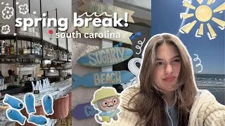 Thumbnail: spring break in sc❀˖°🫧 | cafes, beaches, resetting, etc.