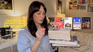 Thumbnail: best & worst books i read in march + april tbr 