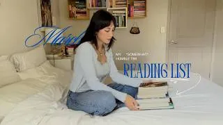 Thumbnail: my (hopeful) reading list for march