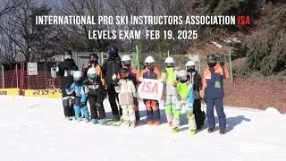 Thumbnail: 24/25 International Pro Ski Instructors Association (ISA) 국제프로스키지도자협회 국제공인 프로자격레벨검정/국제공인 주니어레벨자격검정