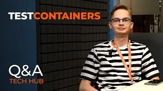 Thumbnail: Testcontainers | Q&A Tech Hub