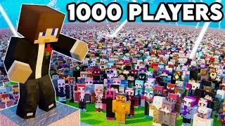 Thumbnail: 1000 Player Simon Says in Minecraft
