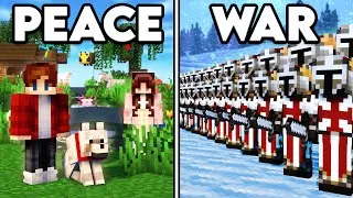 Thumbnail: 1000 Players Build MASSIVE Civilization in Minecraft