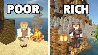 Thumbnail: 200 Players Simulate Civilization on Minecraft Island