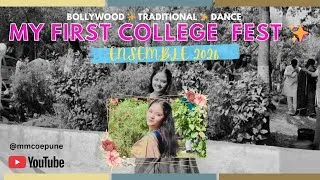 Thumbnail: FIRST YEAR • FIRST COLLEGE FEST 💃 | Ensemble 2026 Vlog