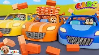 Thumbnail: Color Song | Learn Colors With Cars | Nursery Rhymes & Kids Songs | IshKids