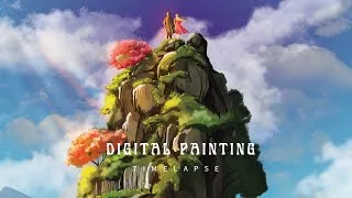 Thumbnail: Digital Painting process Timelapse