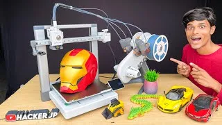 Thumbnail: Finally 3D Printer kharid liya 😃 | Ishu experiment new video