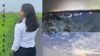 Thumbnail: MY FIRST SOLO FLIGHT🛫