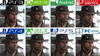 Thumbnail: Red Dead Redemption | PS3 vs X360 vs Android vs Switch vs PS4 vs Series X vs PS5 vs PC Ultra | 4K