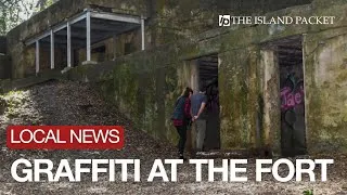 Thumbnail: Video Shows Graffiti-Strewn Walls At Historic SC Fort Built For Spanish-American War