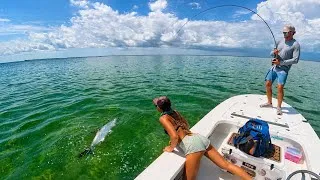Thumbnail: We Battled THOUSANDS of Mosquitoes in the Everglades to Catch Tarpon & Redfish!