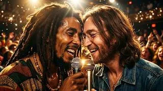 Thumbnail: Bob Marley & John Lennon - Ocean Journey 🕊 Reggae Acoustic Pop Mellow Slow Groove 2026