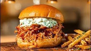Thumbnail: Forget Pulled Pork… This Juicy Pulled BBQ Chicken Sandwich Is Even Better!